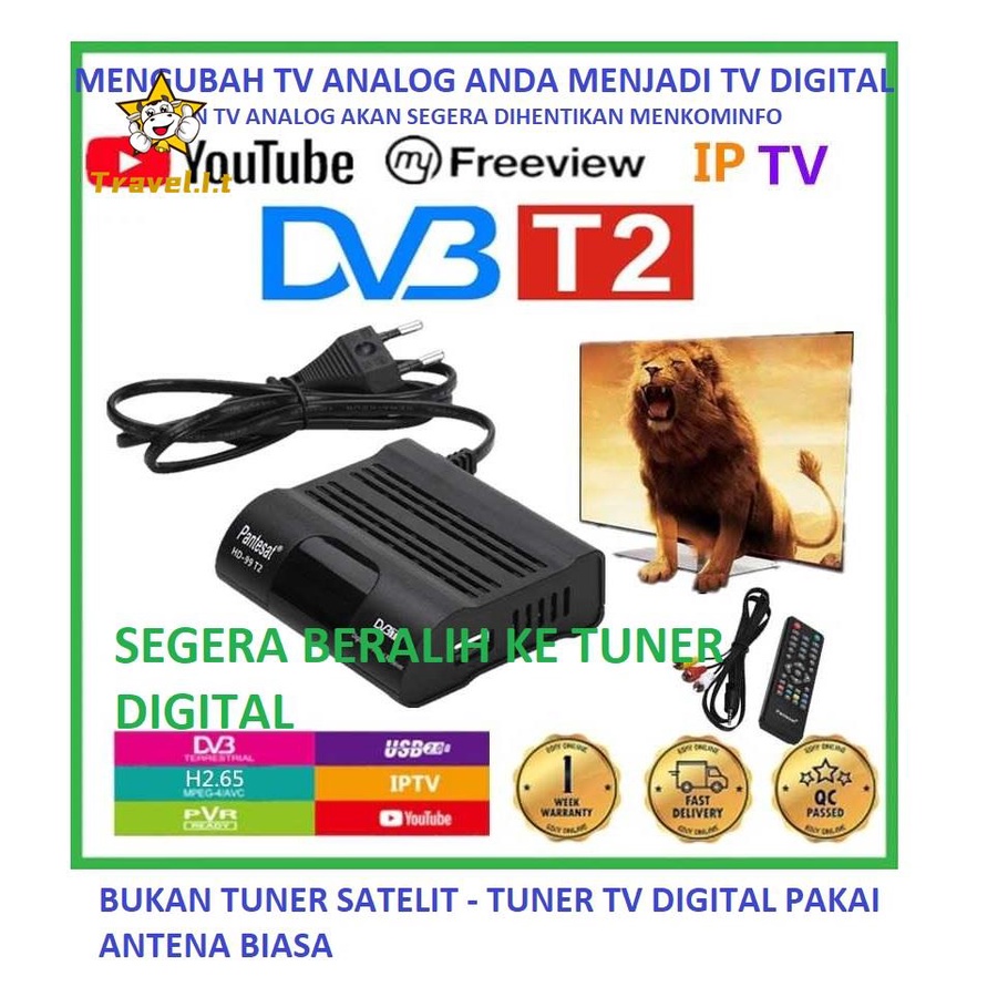 Kamera & DroneDigital TV Tuner STB WiFi Receiver DVB-T2 TV non Satellite HD DIGITAL TV tuner