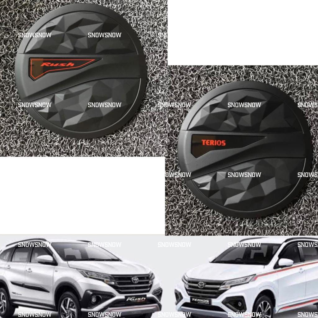 Tank Cover All New Rush Terios GR SPORT 2018 2021 2022 2023 Diamond Hitam