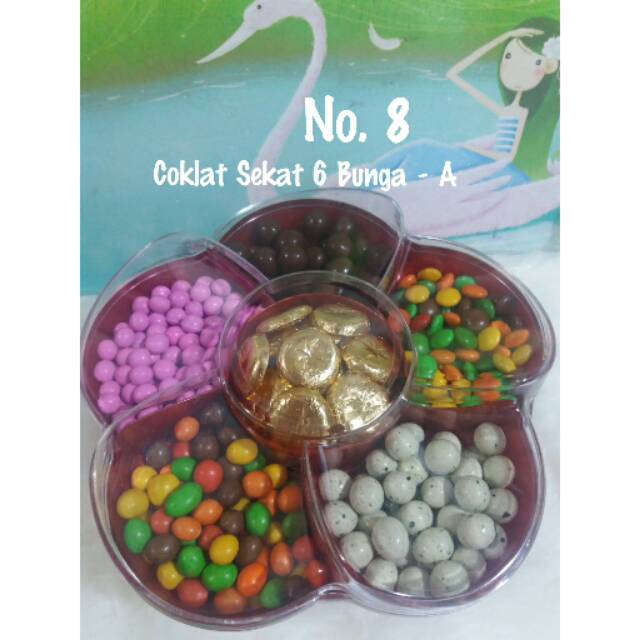 

Coklat Sekat 6 Bunga A