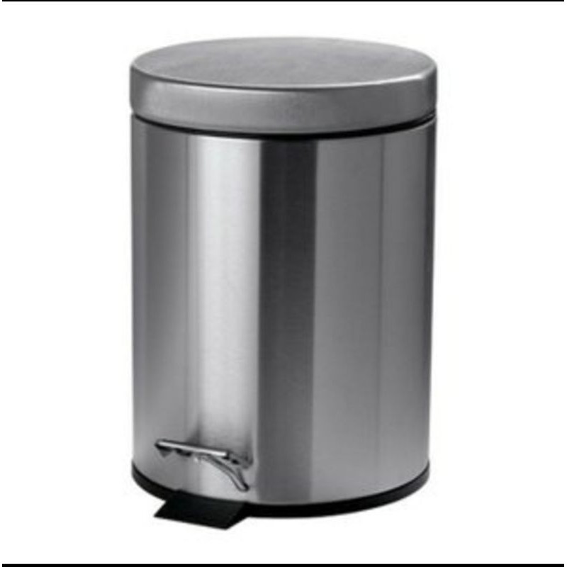 Maspion Pedal Dust Bin Stainless 12 Ltr/Tong Sampah Injak