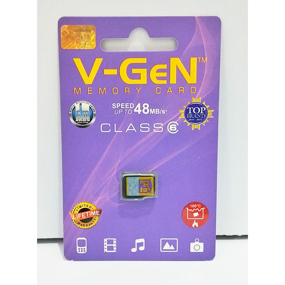 SALE Micro SD V-GEN 4GB / 8GB / 16GB / 32GB Memory Card Original Garansi Resmi Vgen Class 6