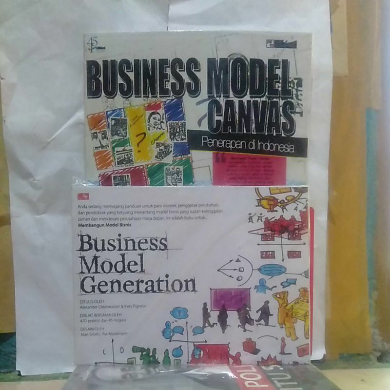 

business model canvas penerapan di INDONESIA business model generation dua buku
