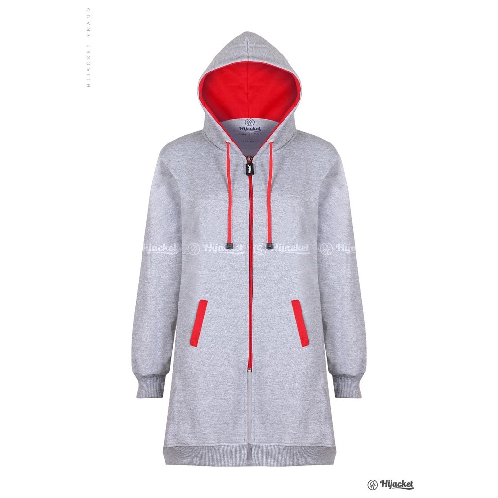 ALL HIJACKET BASIC GREY II JAKET MUSLIMAH II-4