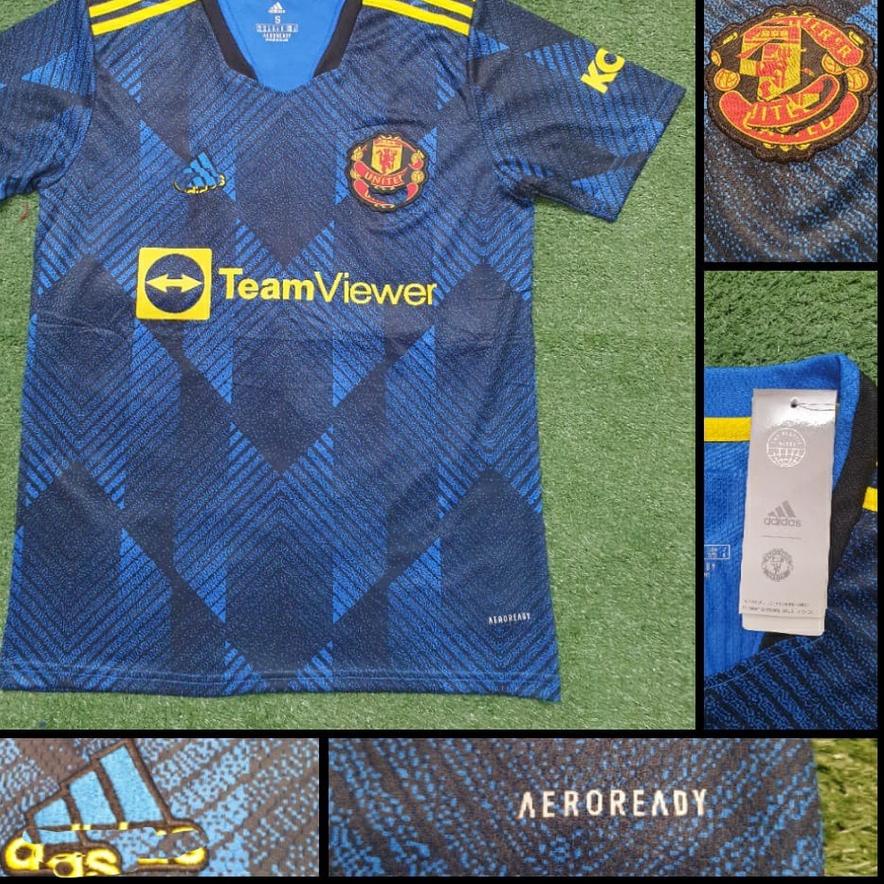 ✴ Jersey Grade Ori Bola Manchstr Untd 3rd 2021/2022 MU 3RD ➷