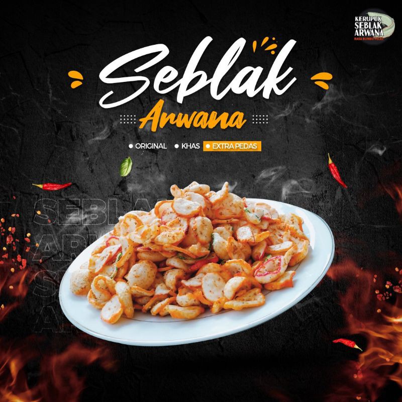 

500gr KERUPUK SEBLAK PEDAS OLEH OLEH BANDUNG CEMILAN ENAK GURIH RENYAH MURAH
