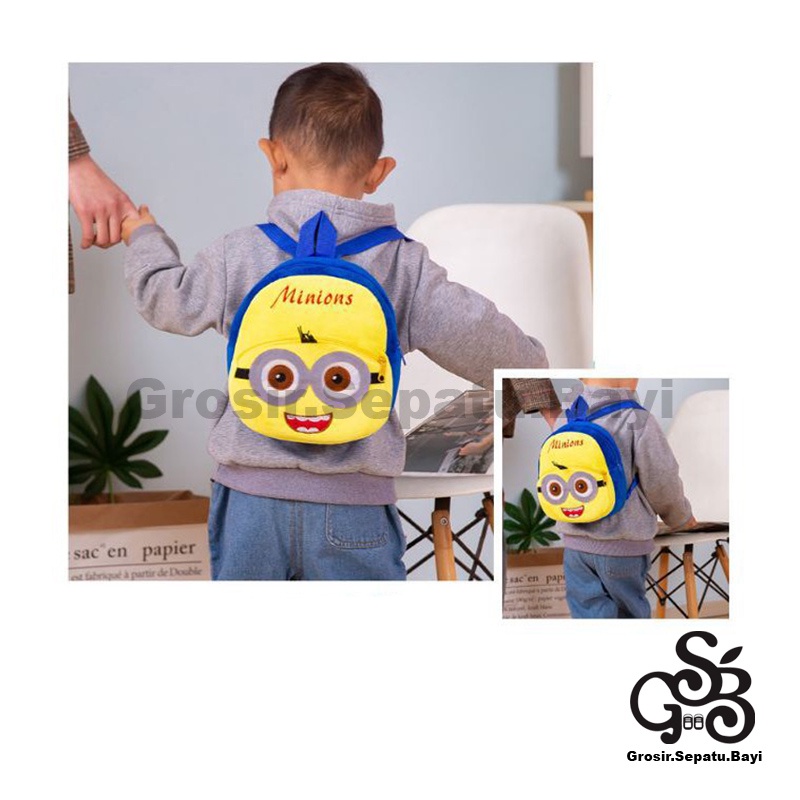 tas anak tas ransel anak tas backpack bag motif karakter superhero