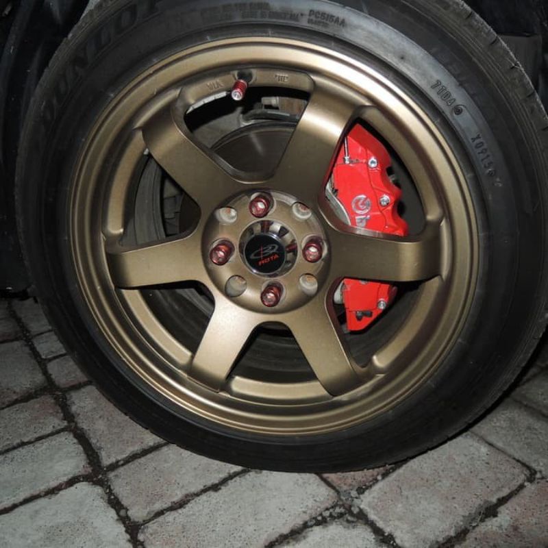 Cover Rem Mobil Disc Brake Ukuran Medium Sedang Ring 14 15