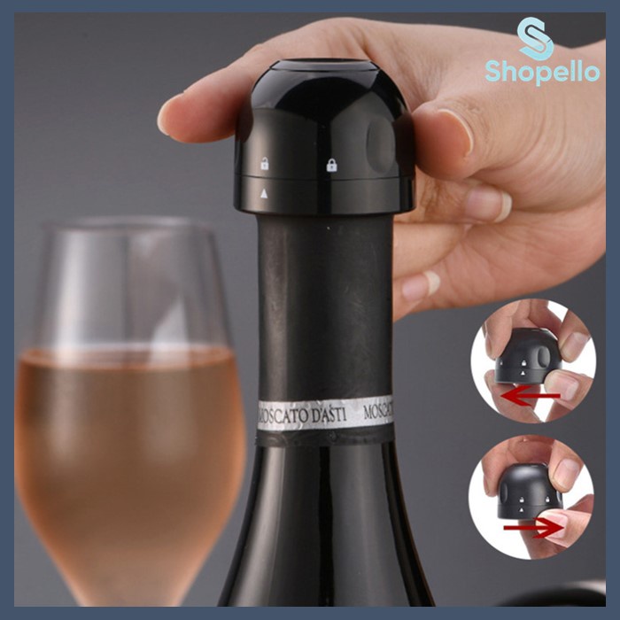 SHOPELLO - Tutup Botol Wine Vacuum Sealed Tutup Minuman Botol Bottle Cap Sealer