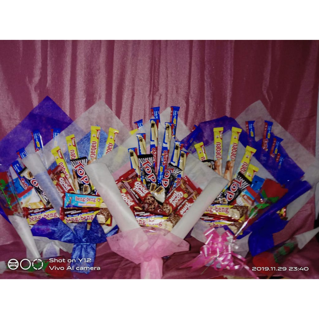 

Buket Snack (wajib membeli dus packing )