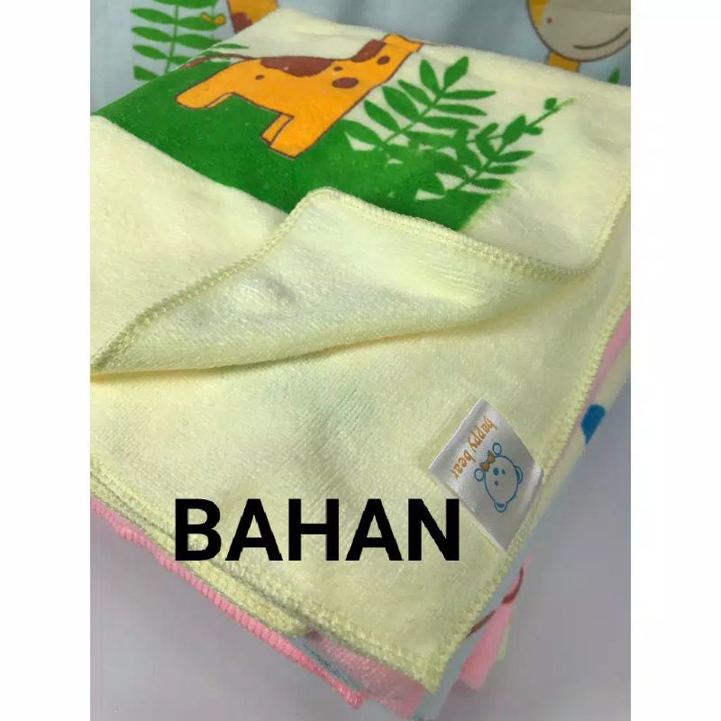 Handuk kecil MICROFIBER 35×70cm / Handuk olahraga anak / Handuk baby / Gandul leher micro fiber