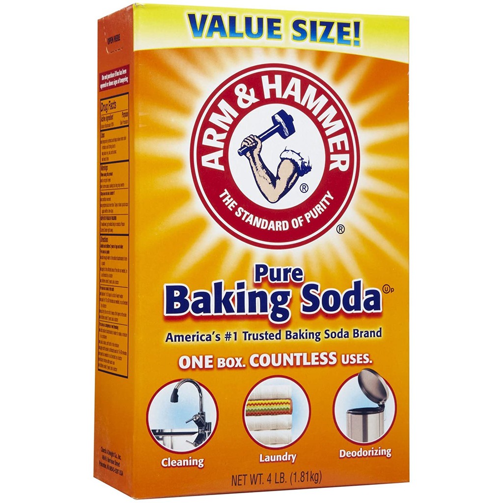 

Arm & Hammer Baking Soda 4Lb 1.81kg