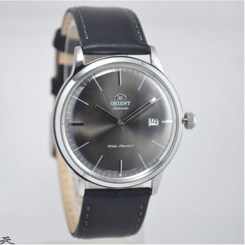 Jam Tangan Pria Orient FAC0000CA0 - FAC0000CA0 Silver Leather Kulit Original Murah