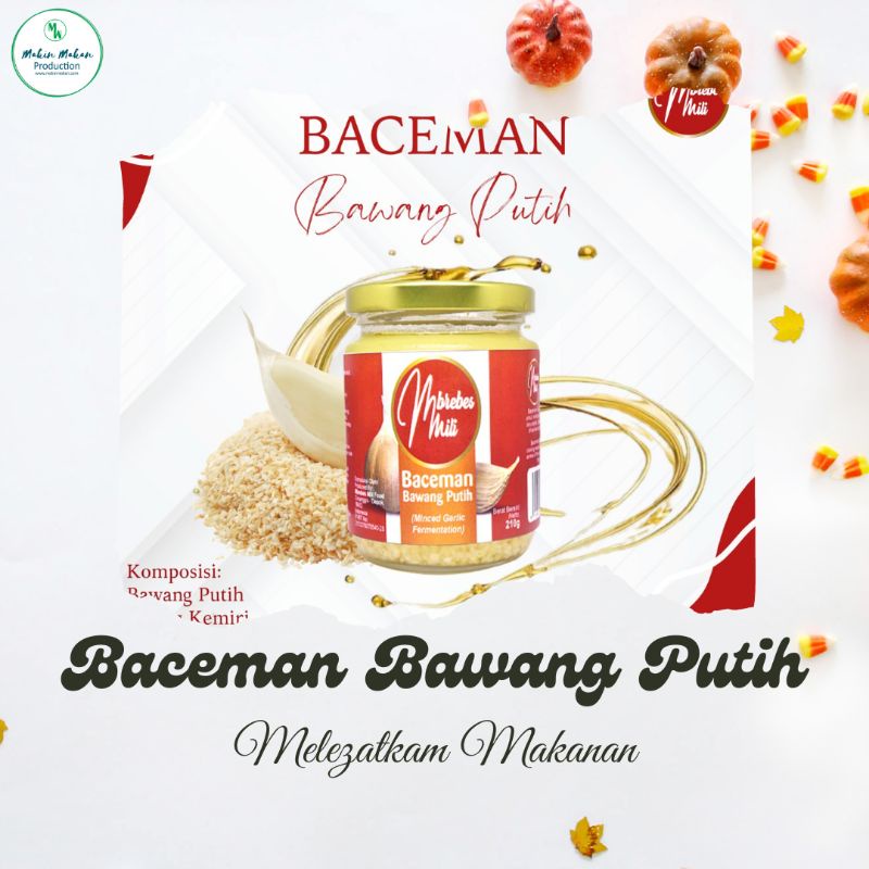 

Baceman Bawang Putih Lezat Kemasan Botol Kaca