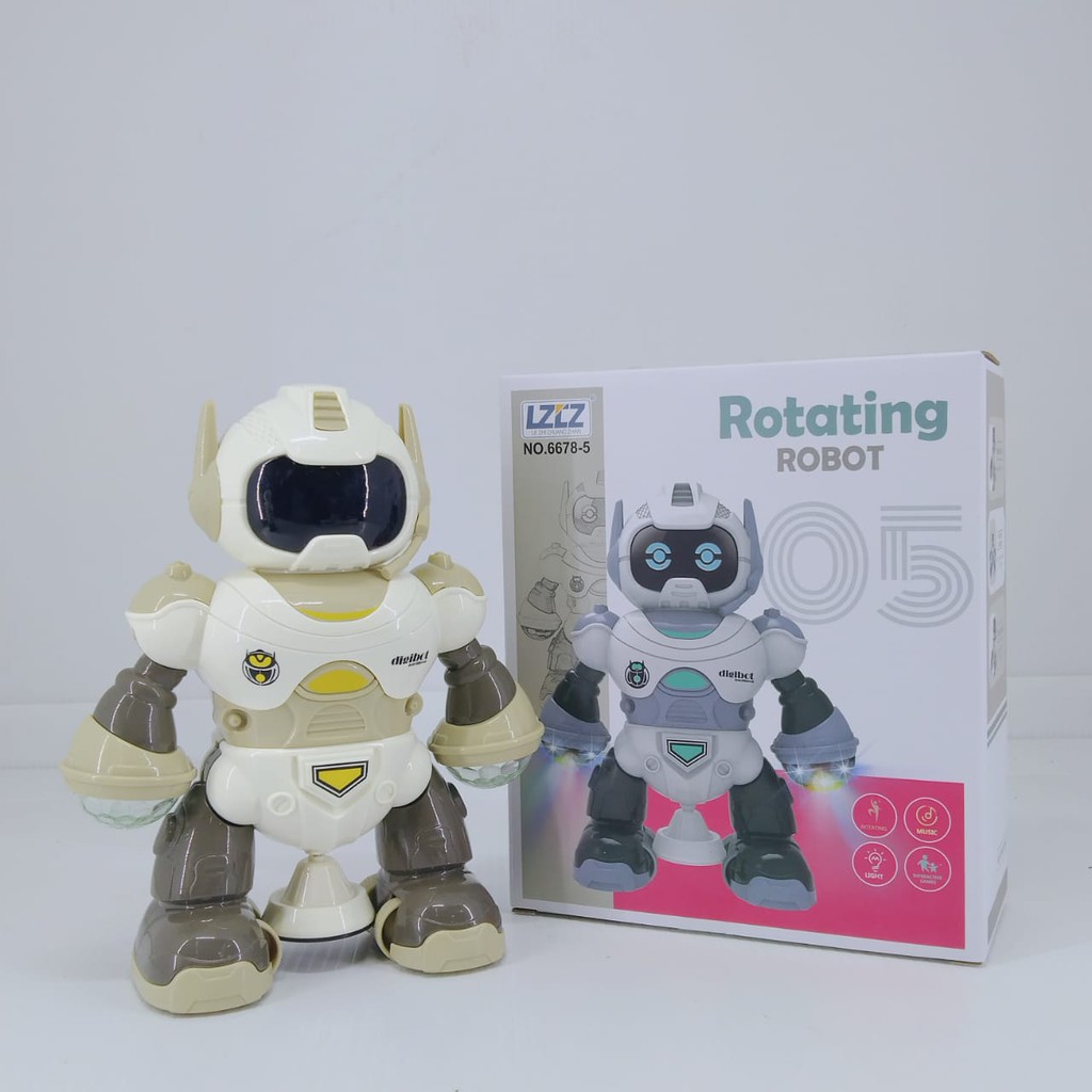 MAINAN ROBOT DANCING MUSIC LIGHTING COOL 20555-5