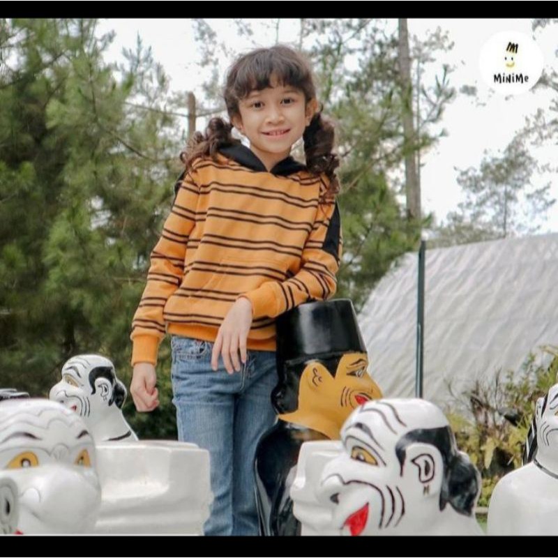 Ivan Gunawan & Rossa Fashion Minimekidz Hoodie Sweater Jordan Yellow