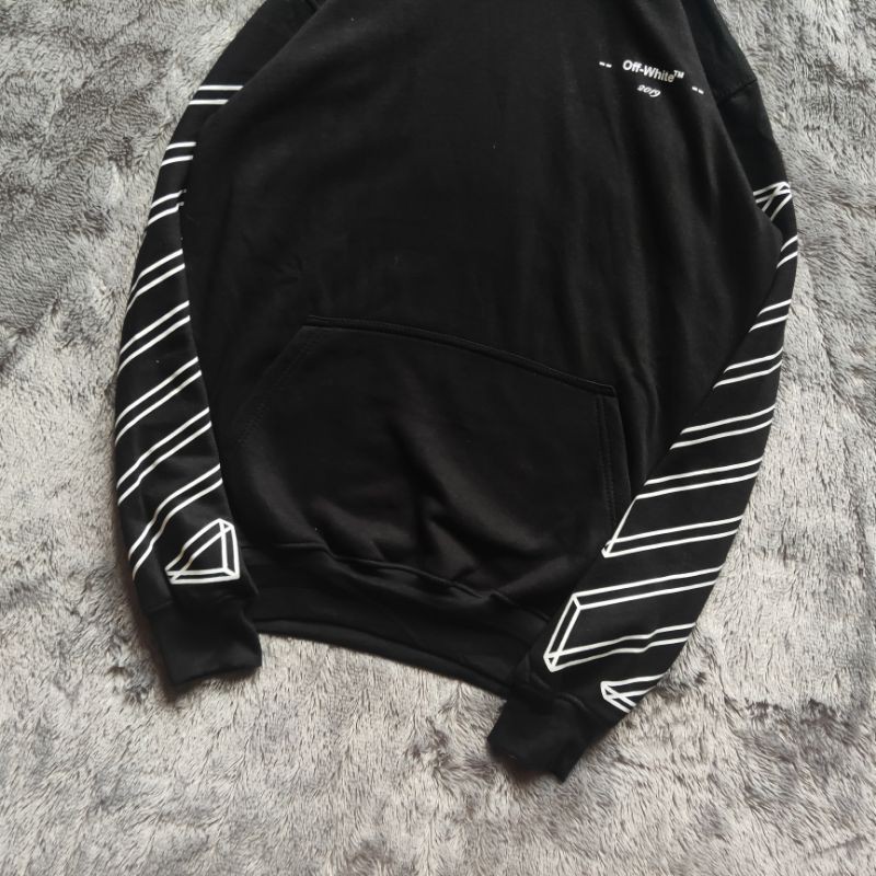 Hoodie Off White Marker Arrows 3D Mirror