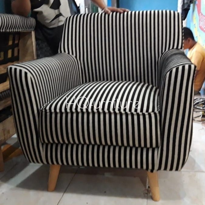 Sofa Retro Single Minimalis