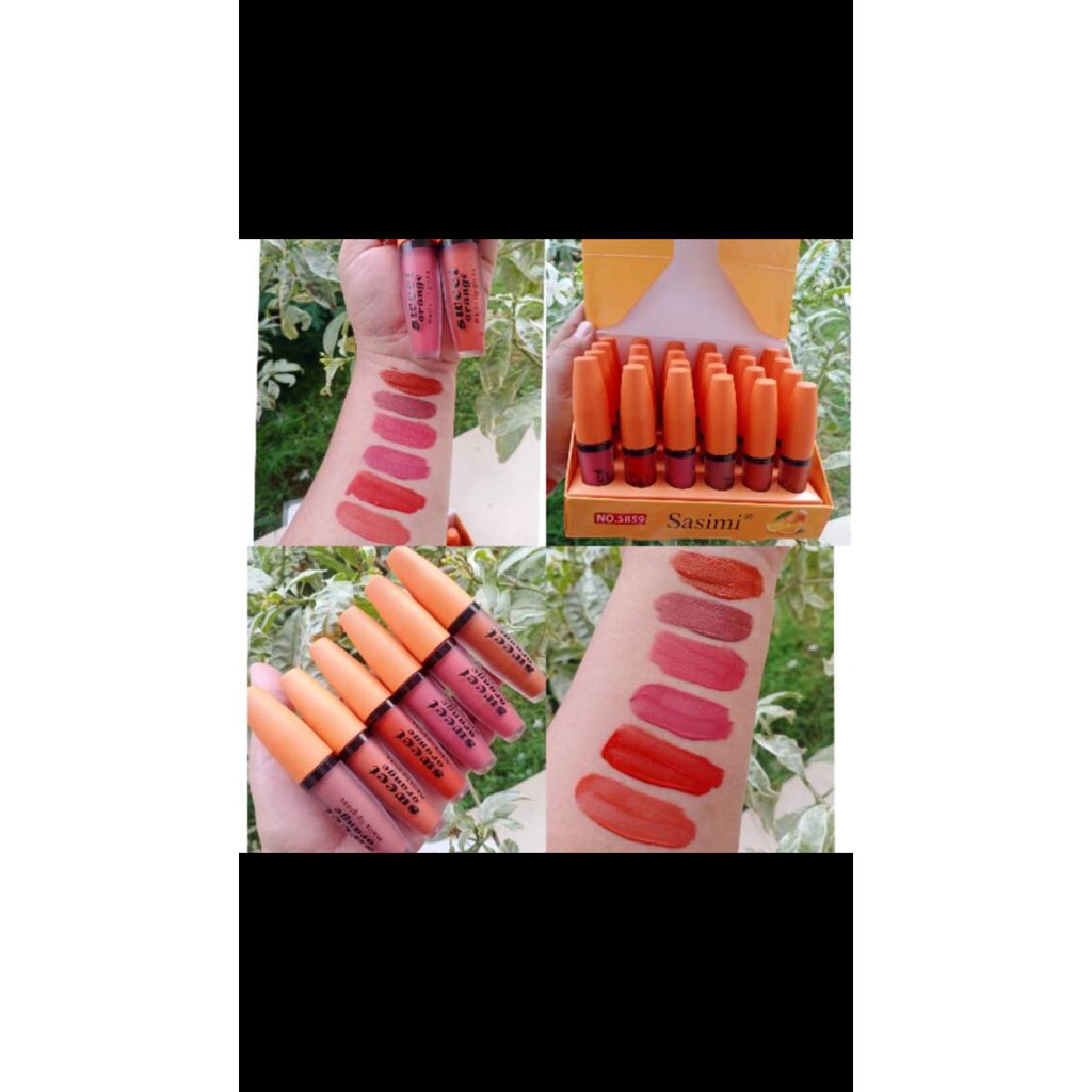 [Per Batang] Lipcream Sasimi Sweet Orange S859