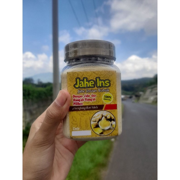 

Bisa COD, JAHE INSTAN, kemasan 2.5 ons