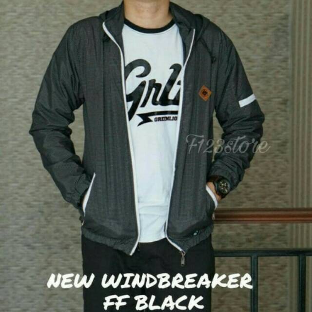 JAKET WINBREAKER ORIGINAL FF , JAKET PARASUT
