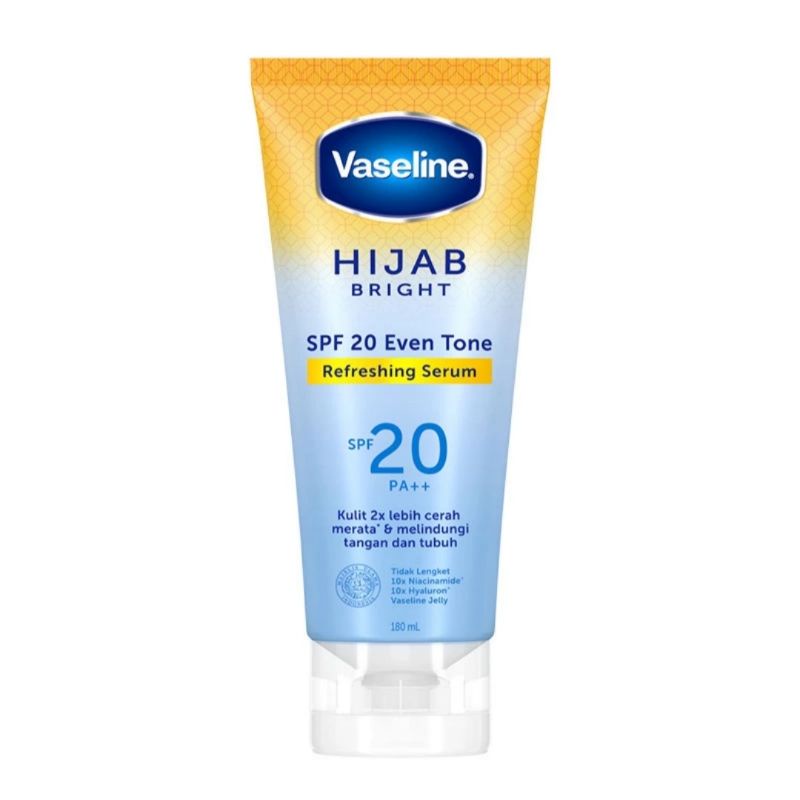 VASELINE Body Serum Hijab Bright Refreshing SPF 20 PA++ 180ml