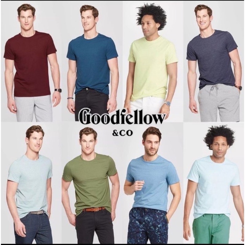Kaos polos pria branded goodfellow