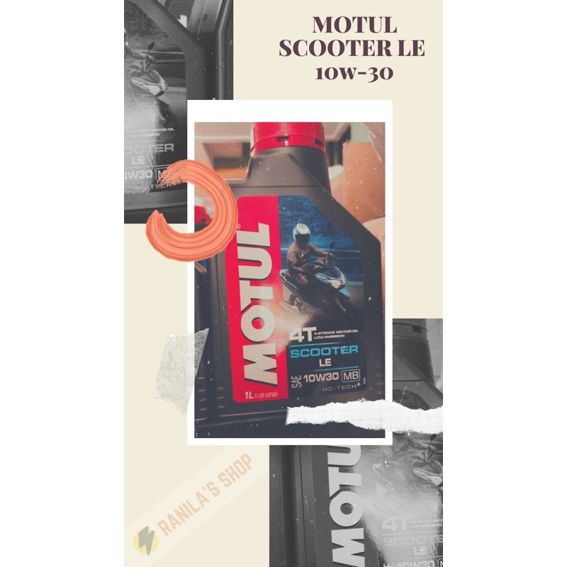 OLI MOTUL SCOOTER LE 10W-30