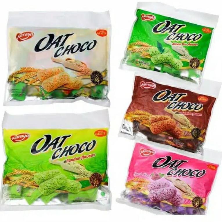 

rhc36 Naraya Oat Choco 400gr ( isi 40pcs ) ...,,