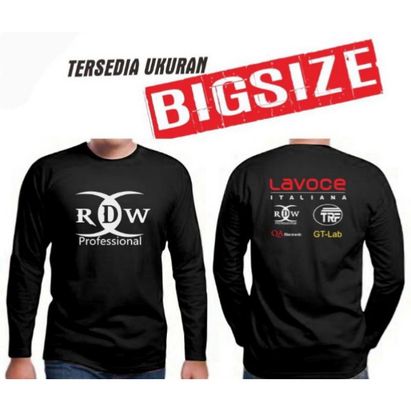 KAOS LENGAN PANJANG RDW LAVOCE AUDIO SOUND
