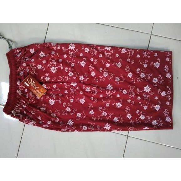 FKK Celana kolor pendek wanita motif bunga 1 warna size super jumbo L5 .