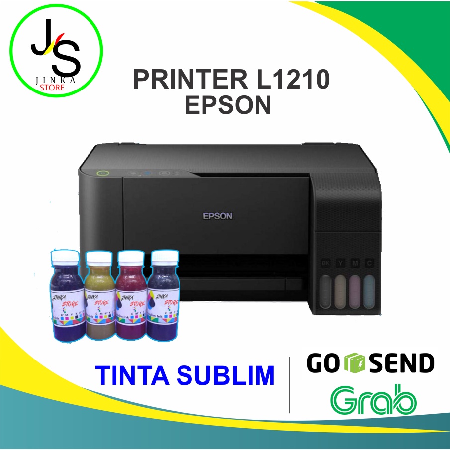 PRINTER SUBLIM - PAKET PRINTER TINTA SUBLIM