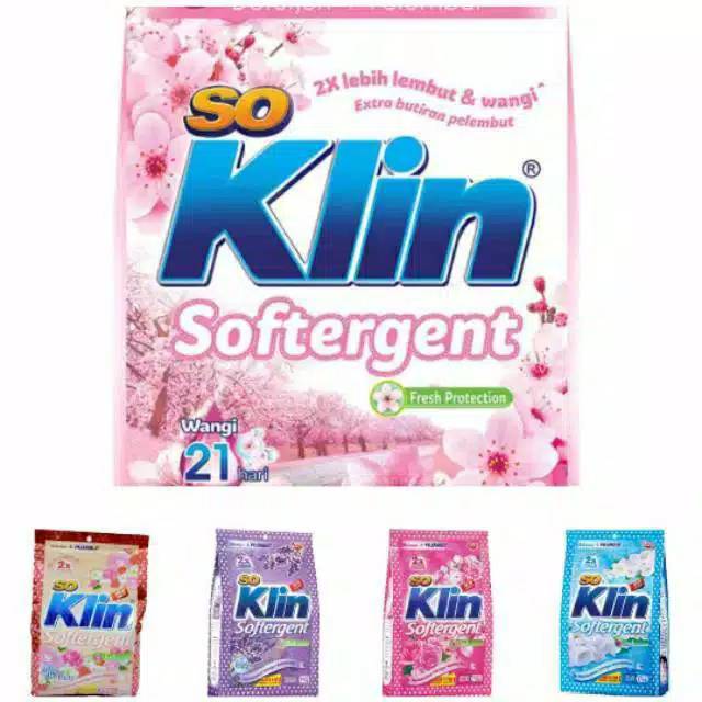Soklin softergent 770gr (tanpa piring)