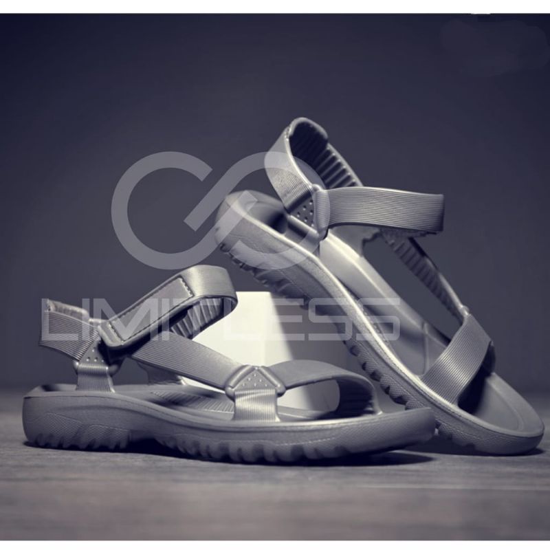 Sandal Pria Karet Tali Belakang Sepatu Sandal Pria Casual Terbaru