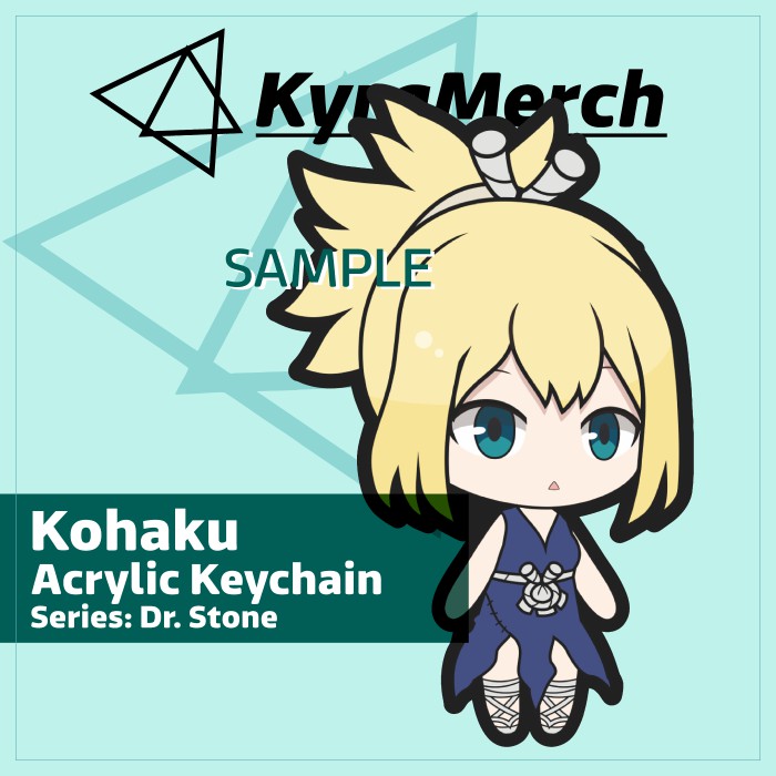Keychain Dr. Stone Kohaku
 | KyraMerch Anime Fanmerch Dealer