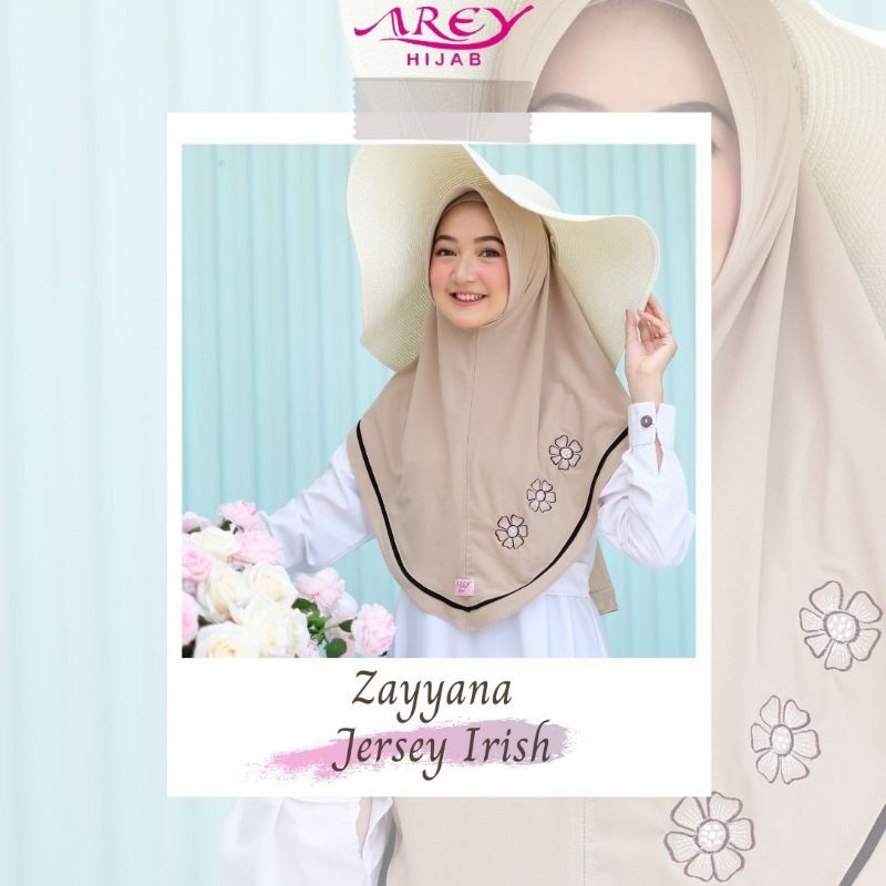 𝗦𝗛𝗘𝗟𝗢𝗩𝗘𝗦𝗛𝗢𝗣𝗣 - AREY JILBAB KHIMAR ZAYANA BORDIR LIST SYARI PREMIUM ORIGINAL A REY HIJAB SHAFEL KERUD