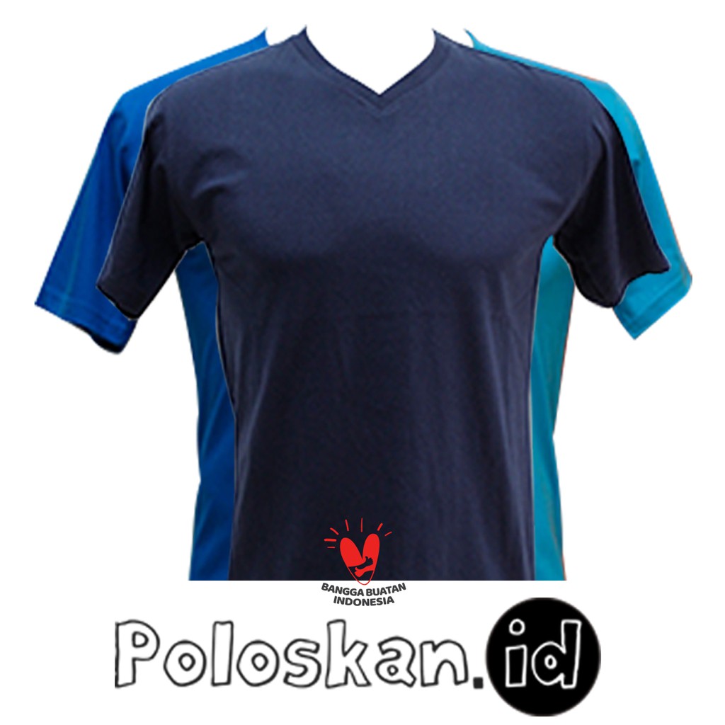 Kaos Polos V Kerah Kaos Polos Katun Kaos Polos 20s