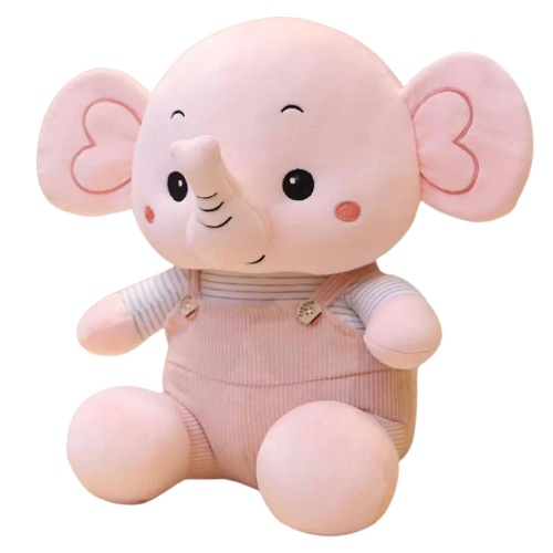 BONEKA GAJAH PAKE BAJU/BONEKA GAJAH IMUT