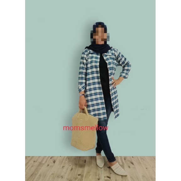 Tunik flanel import