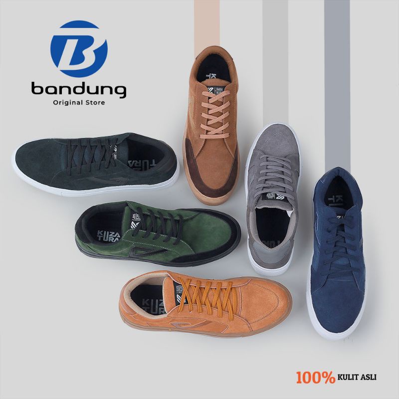 Sepatu Kulit | Sepatu Casual Sneakers Pria | Sepatu Distro Keren Milenial Premium Original Terbaru