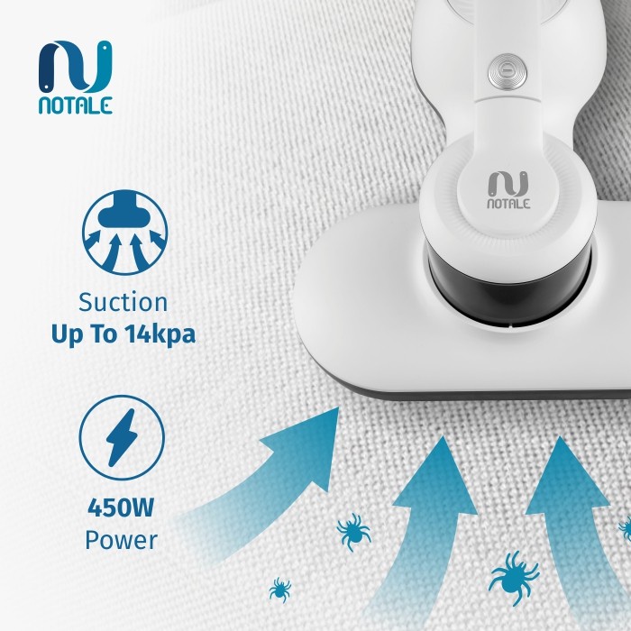 Notale Vacuum Cleaner UV Anti Dust Mite - Penyedot Debu Tungau