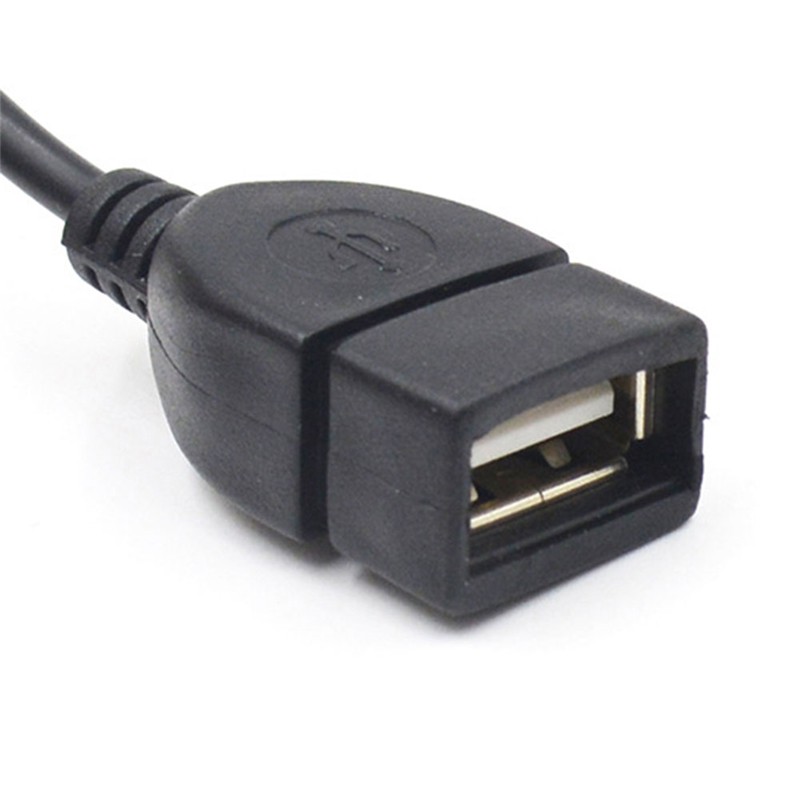 Kabel Adapter Konverter Audio Aux Jack 3.5mm Male Ke Usb 2.0 Tipe A Female Otg Untuk Aksesoris Mobil