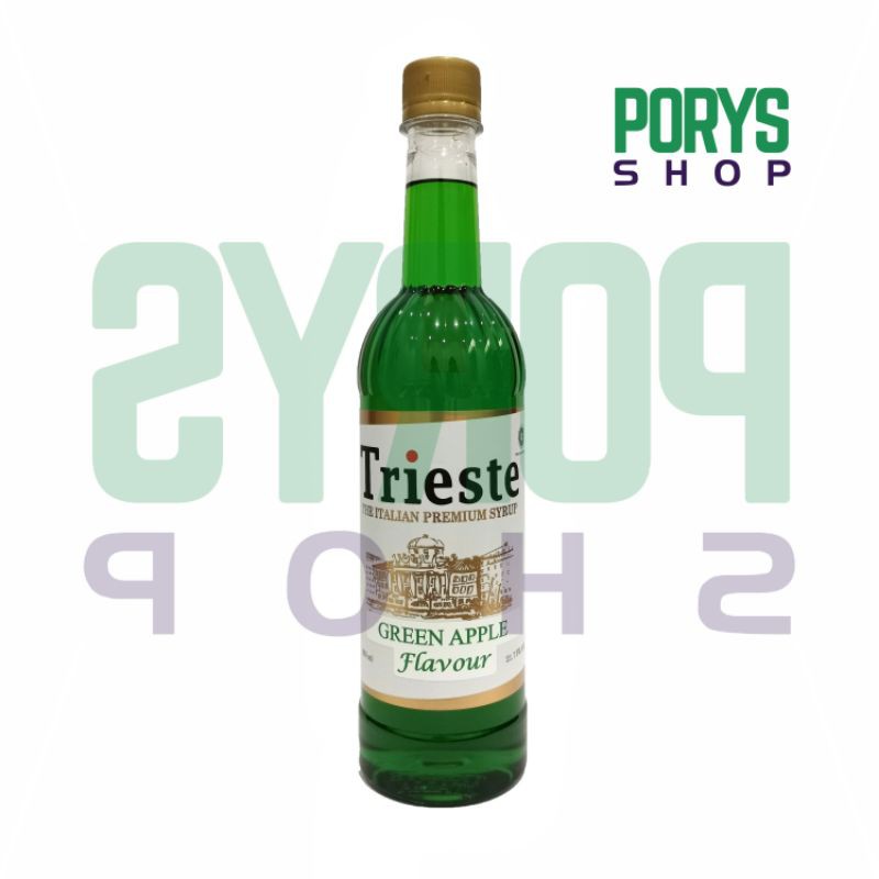 

Syrup TRIESTE Green Apple - Sirup Rasa Apel Hijau 650ML