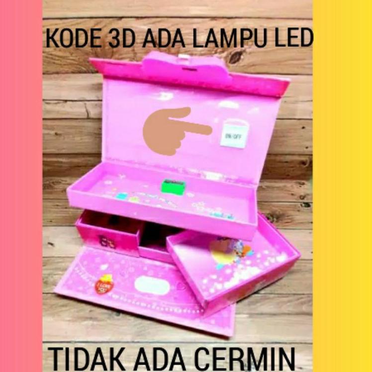 

XUSN KOTAK PENSIL KODE 3D BT21 LAMPU LED Disco 3 Susun Sale