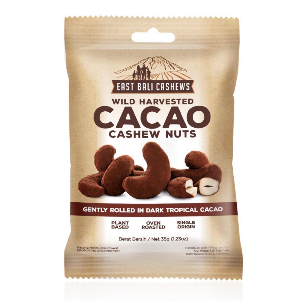 

East Bali Cashew - Cacao Cashew Nuts - Kacang Sehat 35 gr