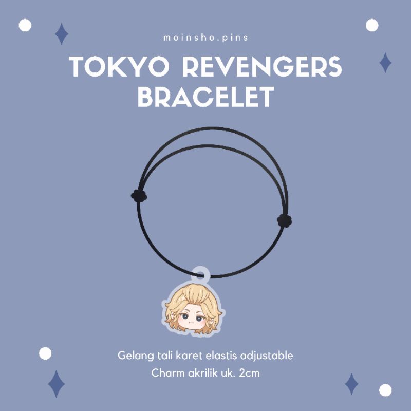 Tokyo Revengers BRACELET Gelang Tali Fanmerch