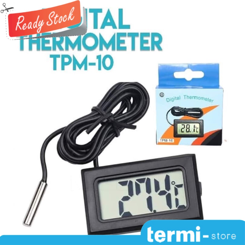 Mini Digital Thermometer Hygrometer with probe Mini thermometer Thermometer Ruangan