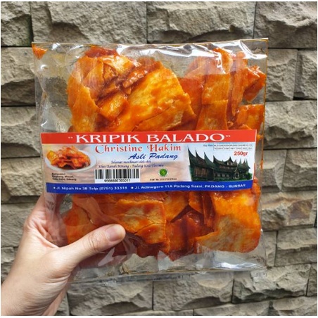 

Terbatas.. Keripik Singkong Balado Sanjay Christine Hakim 250 gr RB9