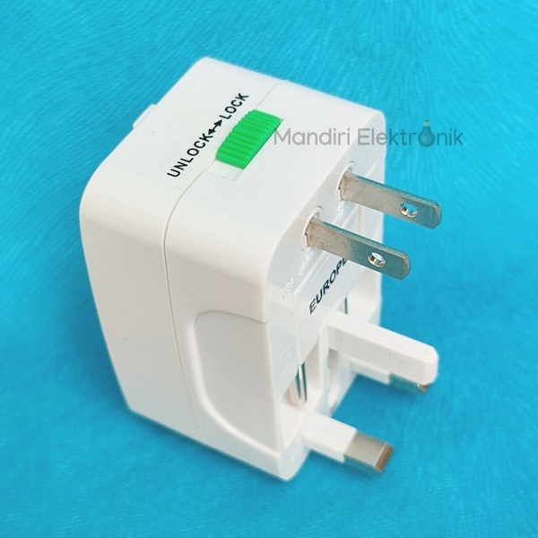 Travel Adaptor Universal Steker Serbaguna International Colokan Luar Negri Universal