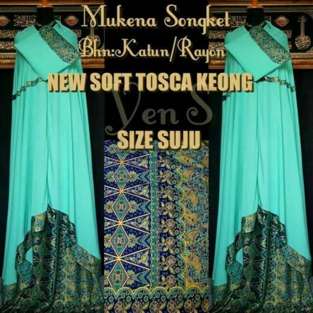 Mukena songket prada Exclusive / mukena songket bali