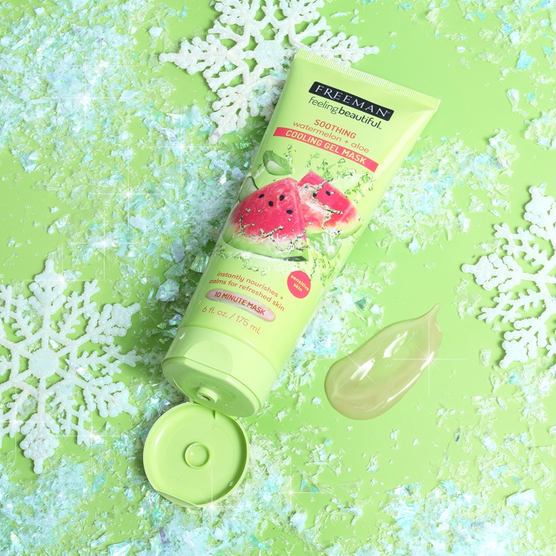 ★ BB ★  FREEMAN Soothing Watermelon &amp; Aloe Cooling Gel Mask 175ml